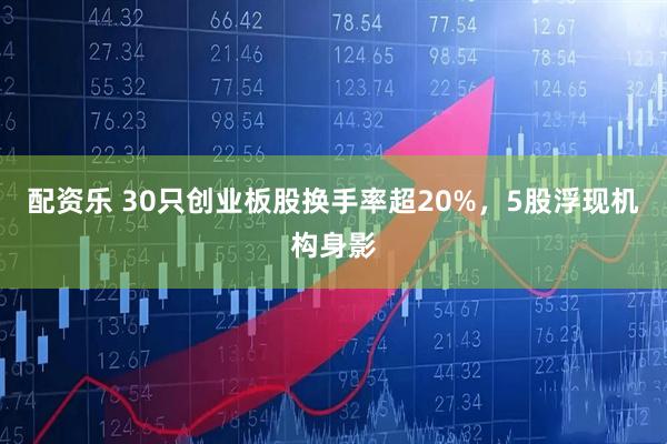 配资乐 30只创业板股换手率超20%，5股浮现机构身影